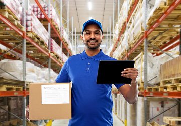 Distributor managing LED product stock and orders