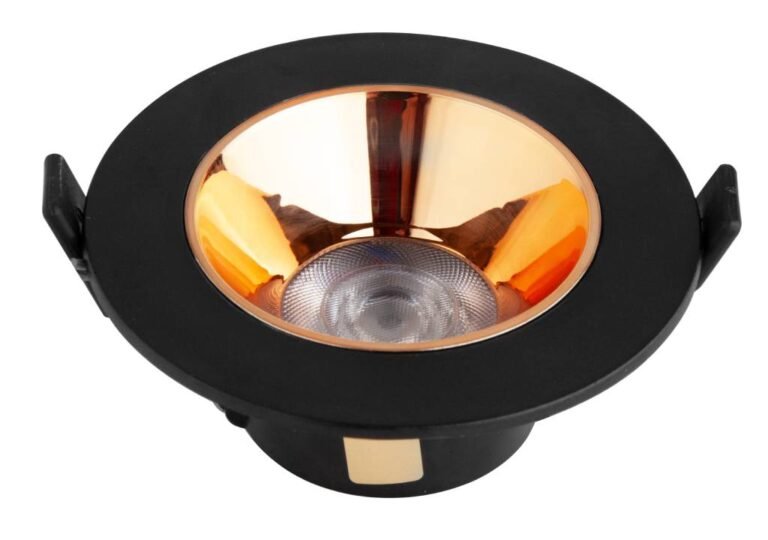 Aurale Designer Conceal 2 black body rose gold reflector