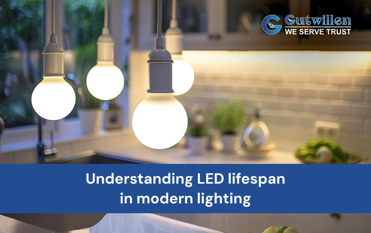 modern LED lighting fixture representing long LED lifespan and durability